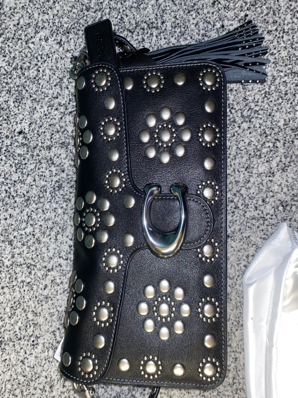 Tabby Shoulder Bag 26 with Rivets - Picture 2 of 11